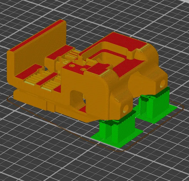 Rapid Burner / Dragon Burner MGN9H X Carriage Có Lối Ra Dây Curoa Xiên và Mount Tích Hợp Beacon Probe - Image 2