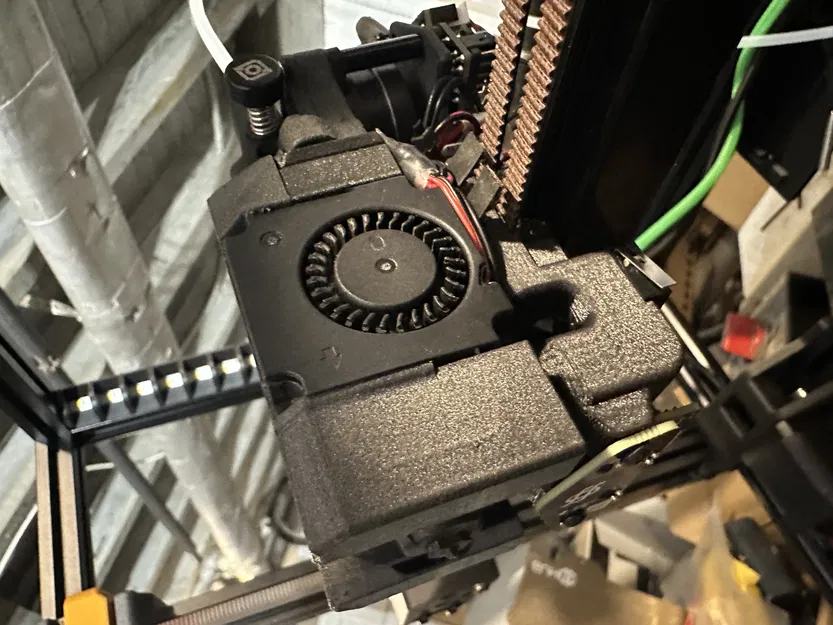 Rapid Burner / Dragon Burner MGN9H X Carriage Có Lối Ra Dây Curoa Xiên và Mount Tích Hợp Beacon Probe - Image 3