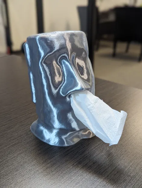 Hộp Giấy Ăn Du Lịch Hình Moai - Image 1