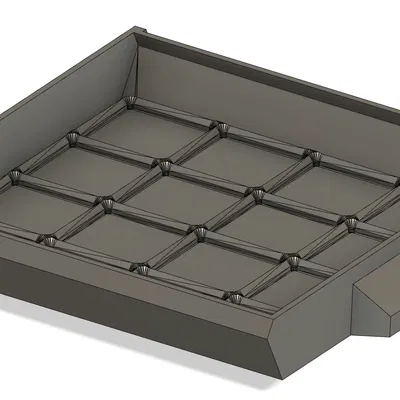 Ngăn Kéo Dưới Bàn (Gridfinity Không Cần Hỗ Trợ)