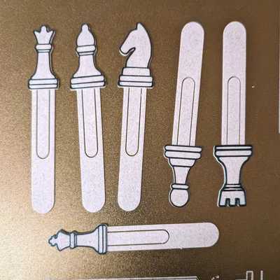 Kẹp Sách Hình Quân Cờ Vua