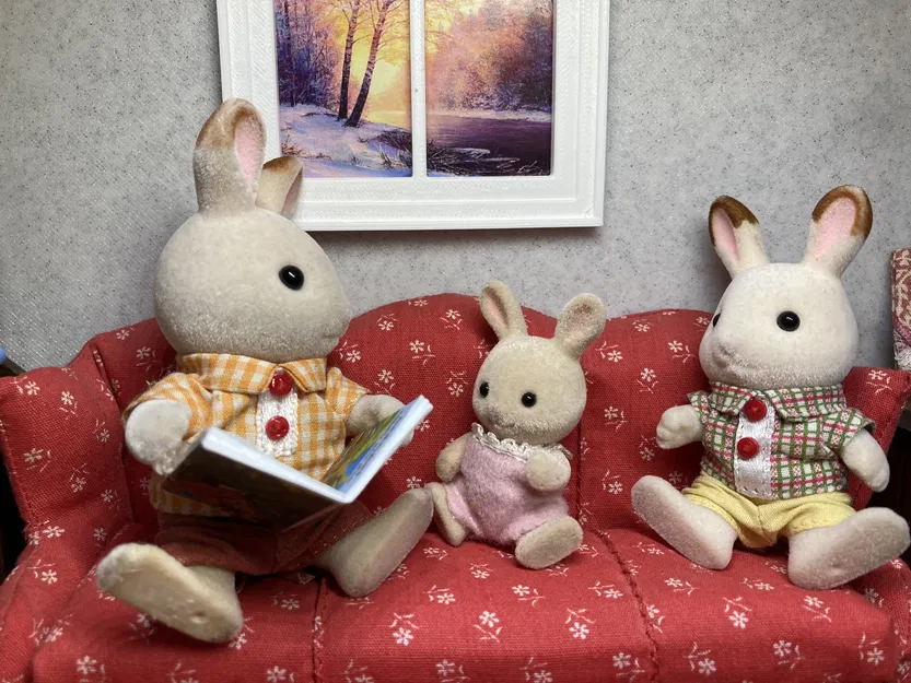 Phụ kiện Khung Ảnh và Cửa Sổ cho Nhà Búp Bê - Image 7