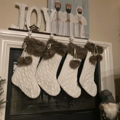 Chân treo vớ hình bông tuyết