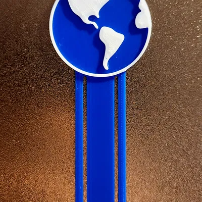 Bookmark Hình Trái Đất (2 cỡ)