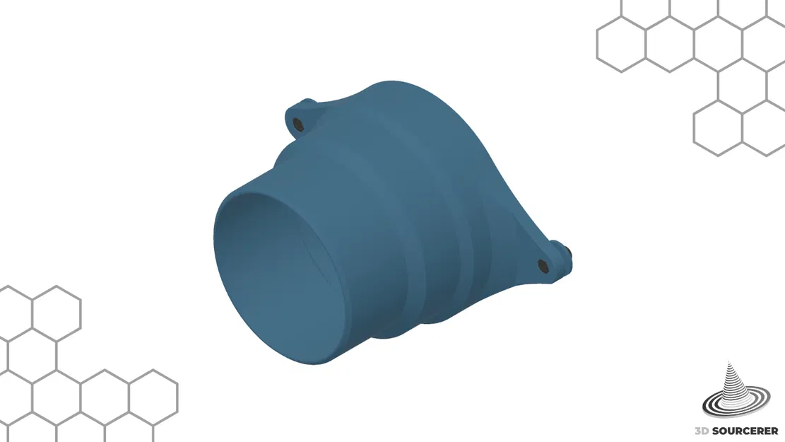 Giá đỡ ống thông gió 4 inch cho quạt bên trong vỏ SUMO/DELACK - Image 2