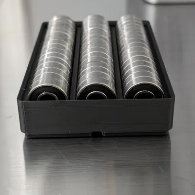 Khay Gridfinity Cho 48 Bạc Đạn 608