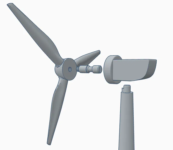 Mô hình Máy phát điện Tua-bin Gió - Image 4