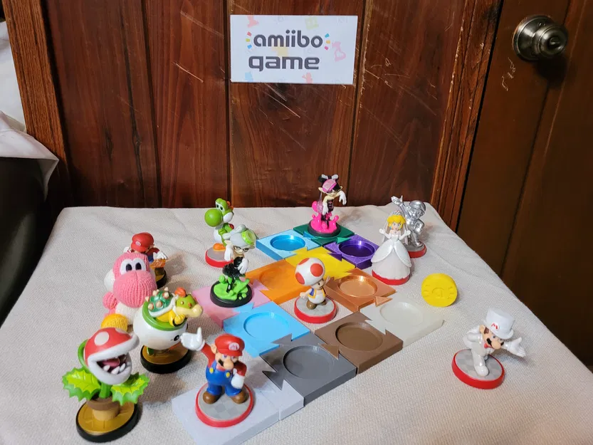 Bàn cờ/Giá trưng bày amiibo - Image 1