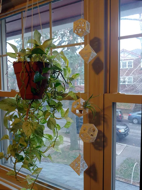 Chậu Treo Cây Hình Học Sierpinski - Image 2