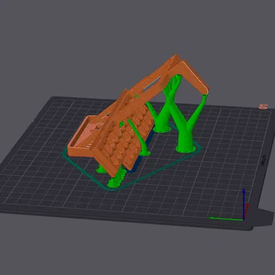 Ngăn kéo và Gắn Màn Hình Pi cho Ender 3v2
