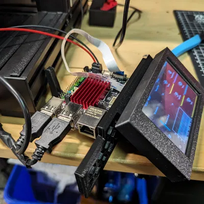 Ngăn kéo và Gắn Màn Hình Pi cho Ender 3v2