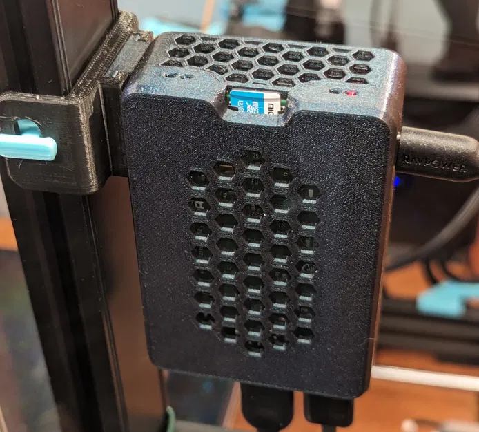 Vỏ Raspberry Pi 4 Model B có kẹp gắn khung Sovol SV06 Plus 2040 - Image 1