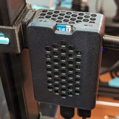 Vỏ Raspberry Pi 4 Model B có kẹp gắn khung Sovol SV06 Plus 2040