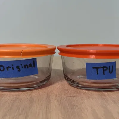 Nắp Thay Thế Cho Chén Pyrex Nhỏ