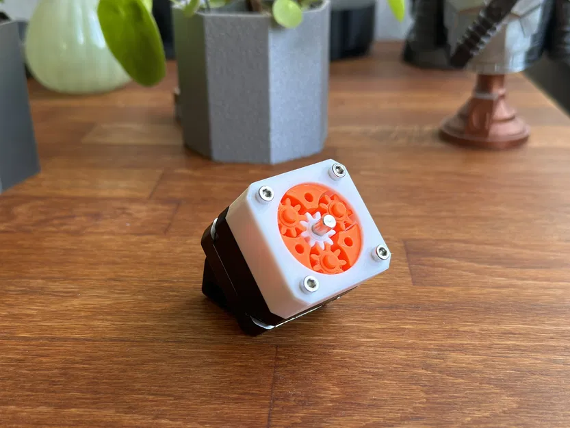 Hộp số hành tinh nhỏ gọn cho Nema17 - Tỷ số truyền 4:1 (f3d cho adapter) - Image 1