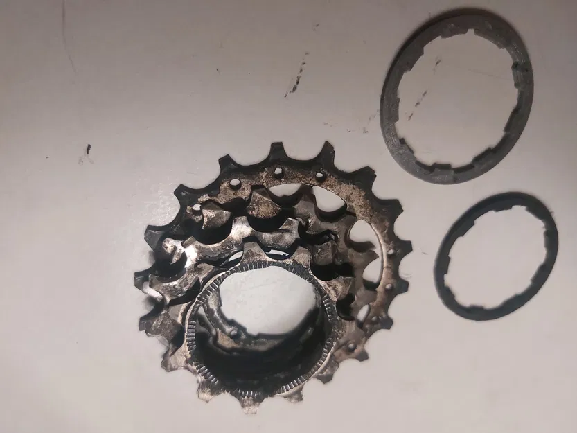 Lỗ Trục Và Hồ Sơ Rãnh Shimano HyperGlide Tự In 3D - Image 1