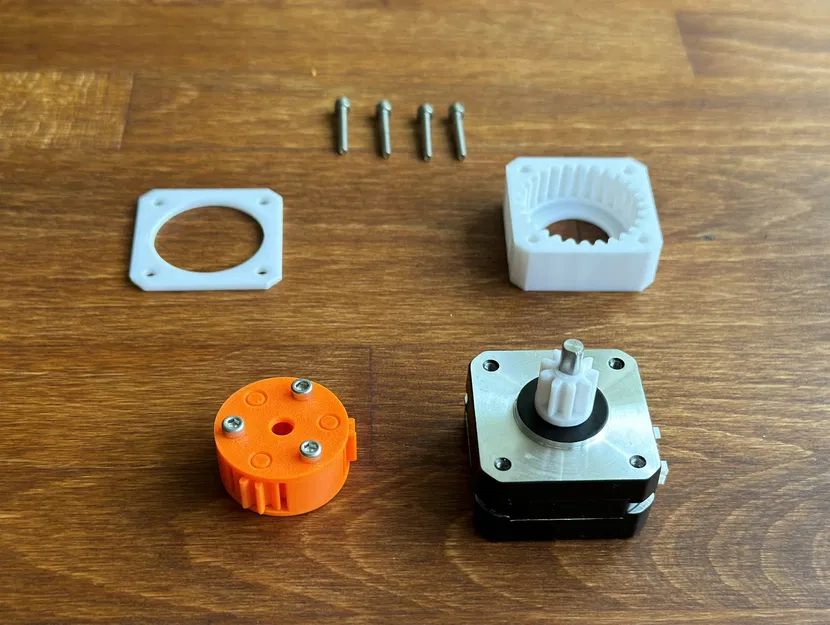 Hộp số hành tinh nhỏ gọn cho Nema17 - Tỷ số truyền 4:1 (f3d cho adapter) - Image 6