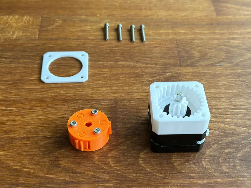 Hộp số hành tinh nhỏ gọn cho Nema17 - Tỷ số truyền 4:1 (f3d cho adapter) - Image 7