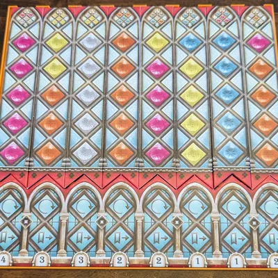 Azul: Kính Màu Sintra - Khay Đựng Bài