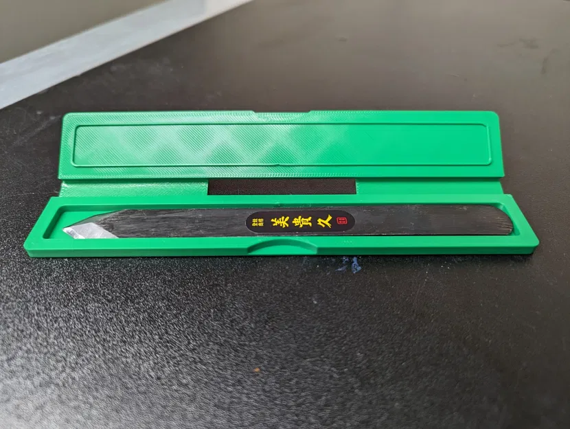 Hộp Đựng Dao Khắc Dấu Mũi Giáo Kiểu Nhật - Image 1