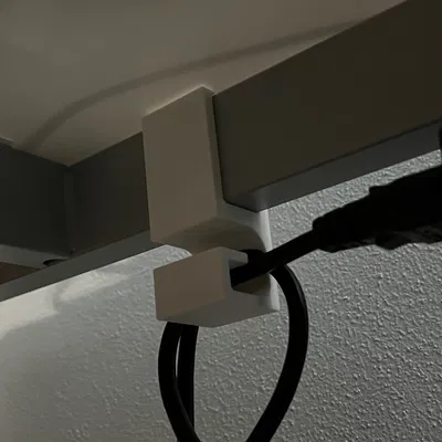 Kẹp Giữ Dây Cáp Tùy Chỉnh Tresanti - Dưới Bàn, Thanh Dài