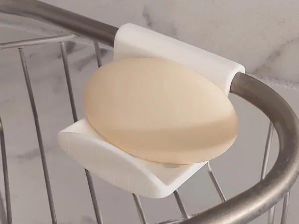 Khay Đựng Xà Bông Dọc Gọn Gàng Treo Kệ Nhà Tắm - Image 3