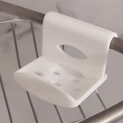 Khay Đựng Xà Bông Dọc Gọn Gàng Treo Kệ Nhà Tắm