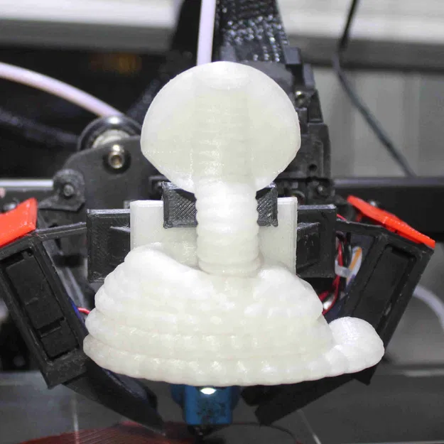 Trang Trí Đầu Dẫn Nhựa Hình Rắn Hổ Mang Cho Anycubic Kobra - Image 1