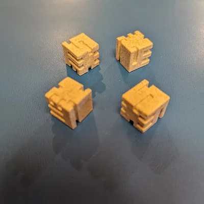 Xúc xắc sáu mặt có khe