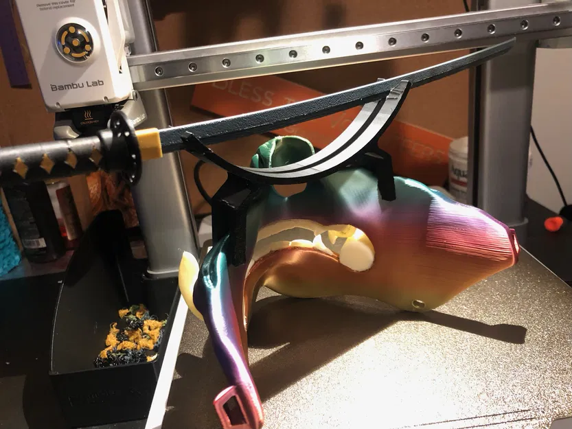 Giá Đỡ Mini Katana Cho Mặt Nạ Samurai - Image 2