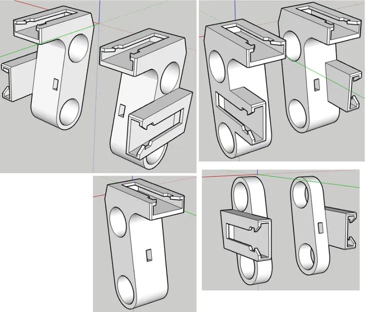 Giá đỡ đèn Shredlights cho Acedeck NYX Z1 Bullbar - Image 1