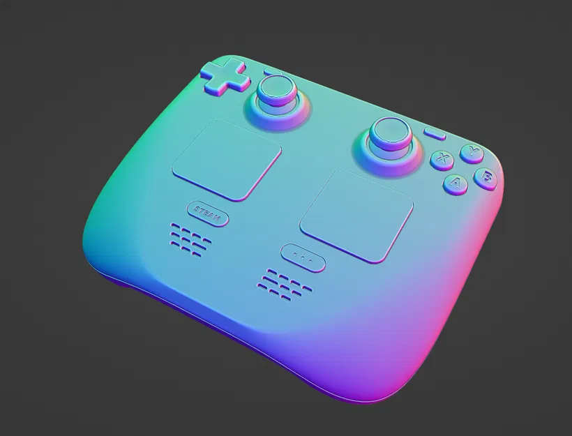 Mockup Tay Cầm Steam Controller 2 - Image 1