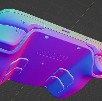 Mockup Tay Cầm Steam Controller 2