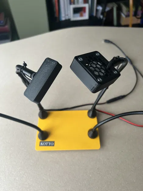 Kính lúp Kotto có quạt tản nhiệt hỗ trợ làm mạch - Image 3