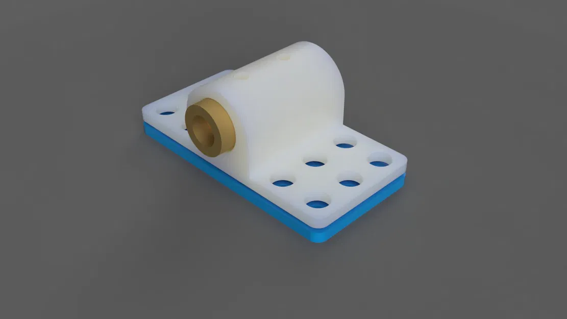 Giá đỡ module laser trên tấm makeblock - Image 1