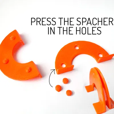 Bommel-Macher / Dụng cụ làm bông / Máy làm Pom-Pom 40mm