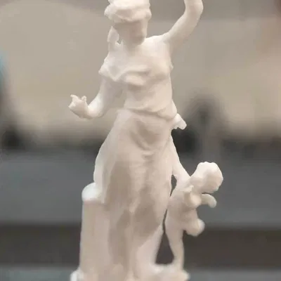 Tượng thần tình yêu/Cupid cổ (Scan)