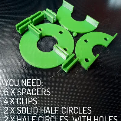 Bommel-Macher / Dụng cụ làm bông / Máy làm Pom-Pom 40mm