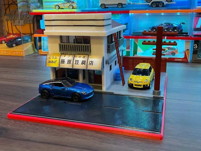 Mô hình trưng bày kiểu Nhật (Chủ đề Initial D) - Image 2