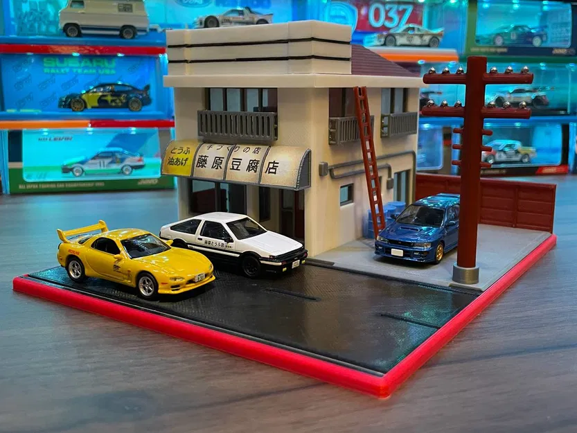 Mô hình trưng bày kiểu Nhật (Chủ đề Initial D) - Image 3