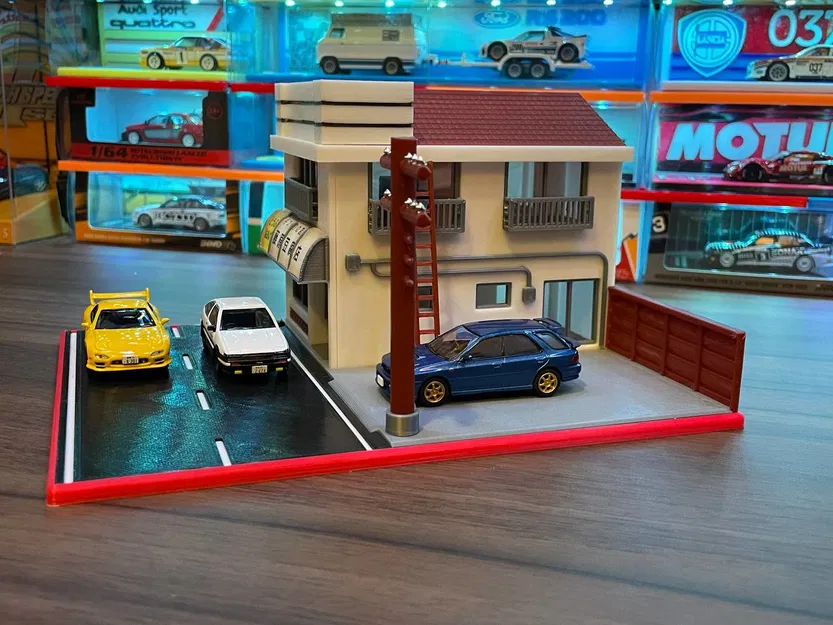 Mô hình trưng bày kiểu Nhật (Chủ đề Initial D) - Image 5