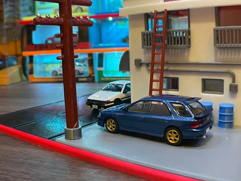 Mô hình trưng bày kiểu Nhật (Chủ đề Initial D) - Image 8