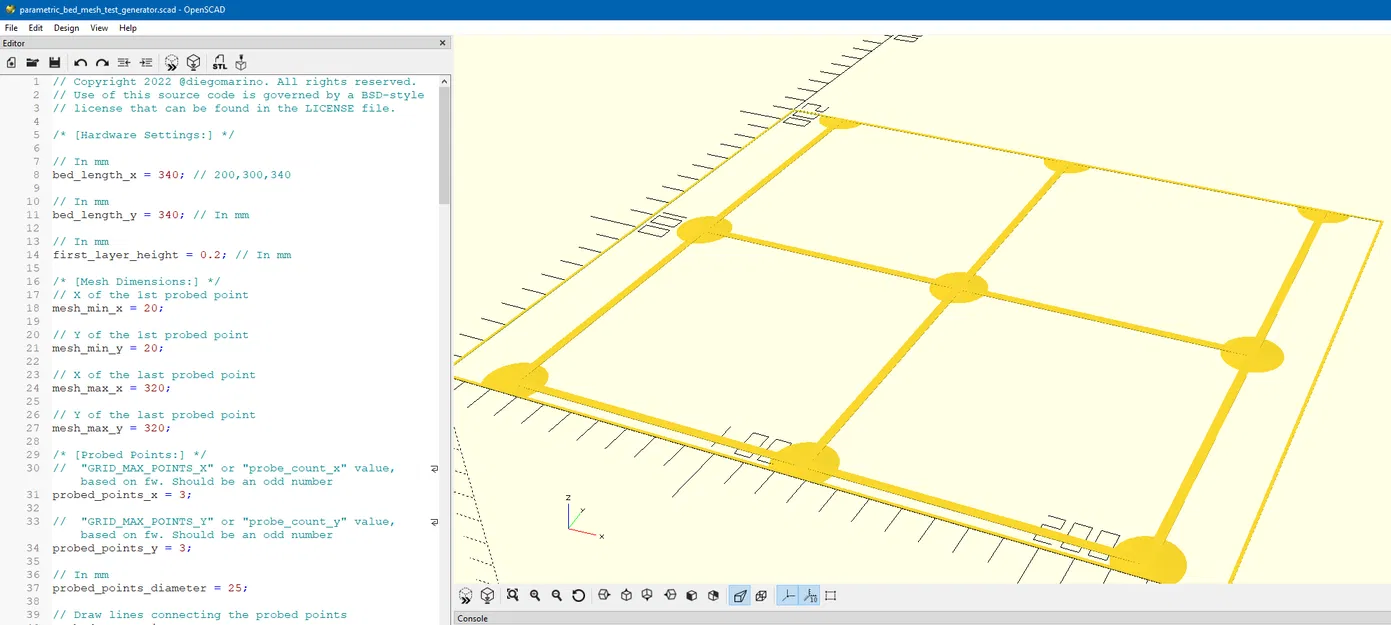 Trình tạo lưới giường tham số - Image 1
