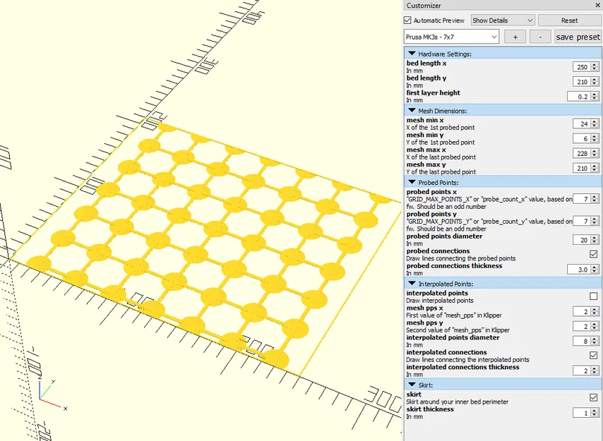Trình tạo lưới giường tham số - Image 3