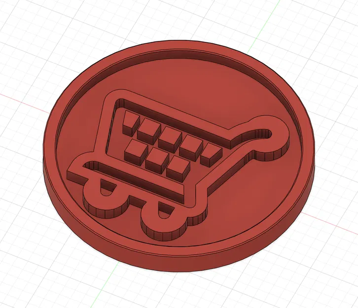 Thêm một mẫu đồng Euro nữa (dùng cho xe đẩy mua hàng) - Image 1