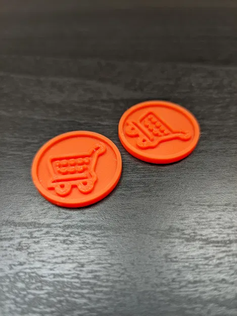 Thêm một mẫu đồng Euro nữa (dùng cho xe đẩy mua hàng) - Image 2