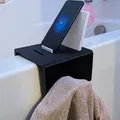 Kệ đựng điện thoại, máy tính bảng và khăn tắm bồn tắm - Thumbnail 2