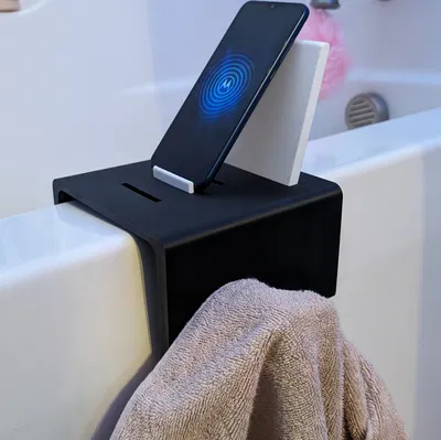 Kệ đựng điện thoại, máy tính bảng và khăn tắm bồn tắm