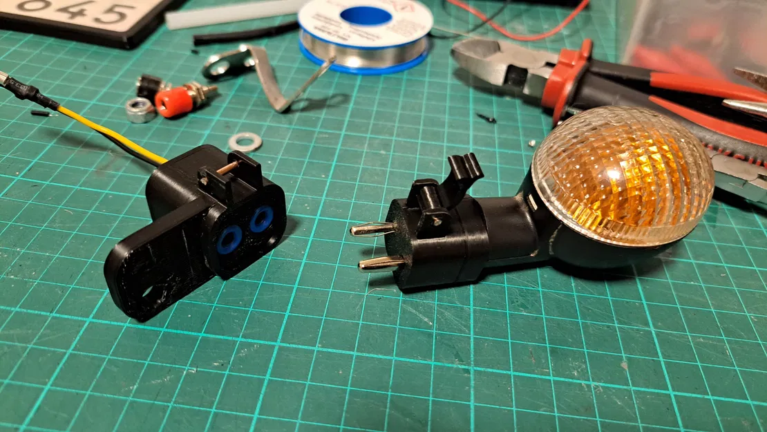 Đầu nối nhanh xi nhan enduro - Image 1