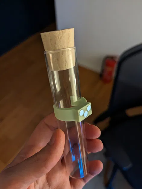 Giá đỡ ống nghiệm 25mm có nam châm - Image 1